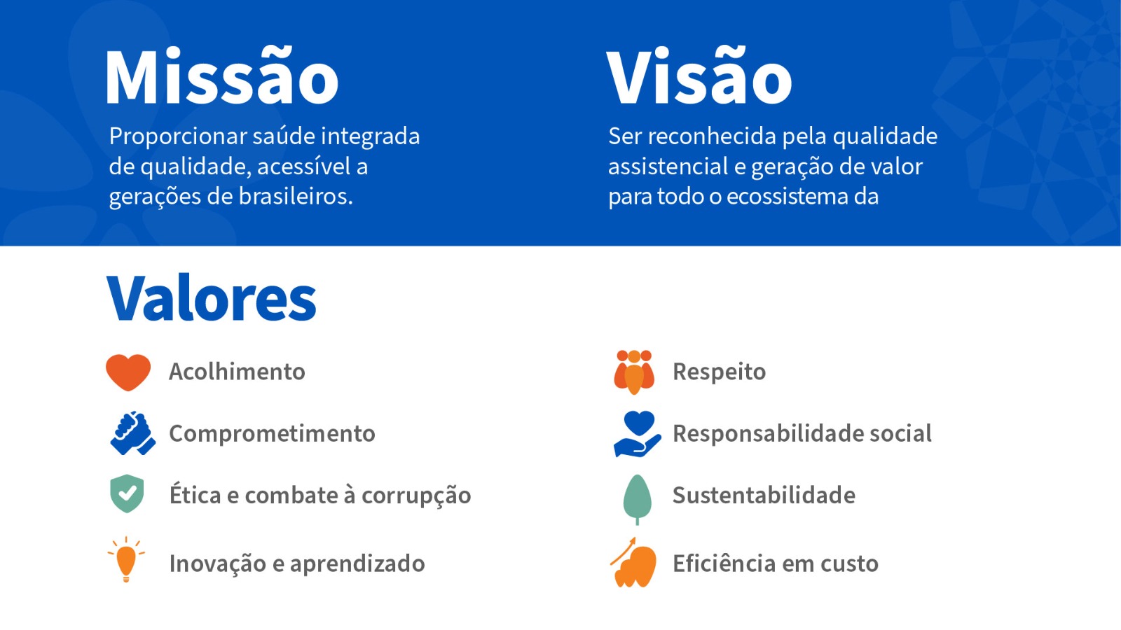 Missão, Visão e Valores